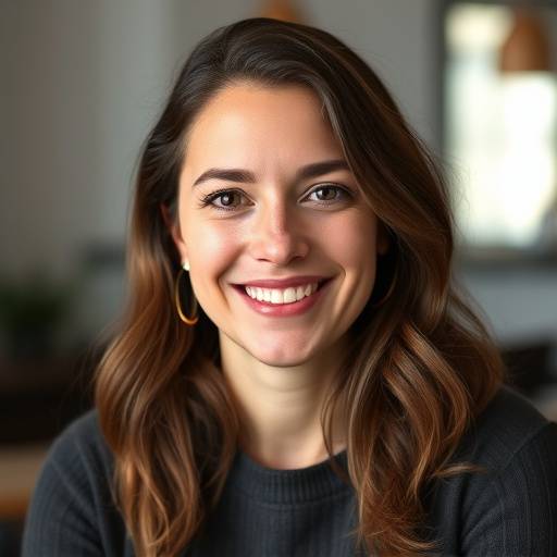Portrait souriant de Sophie Martin, fondatrice de CinéLieux